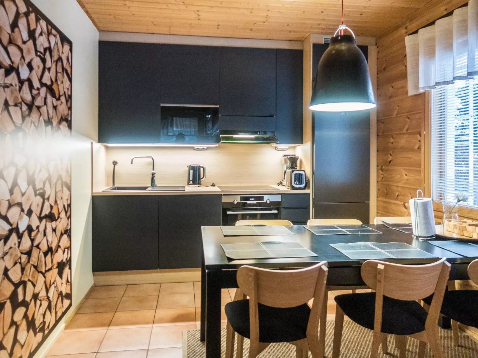 Vuokatti villas susi-Inside