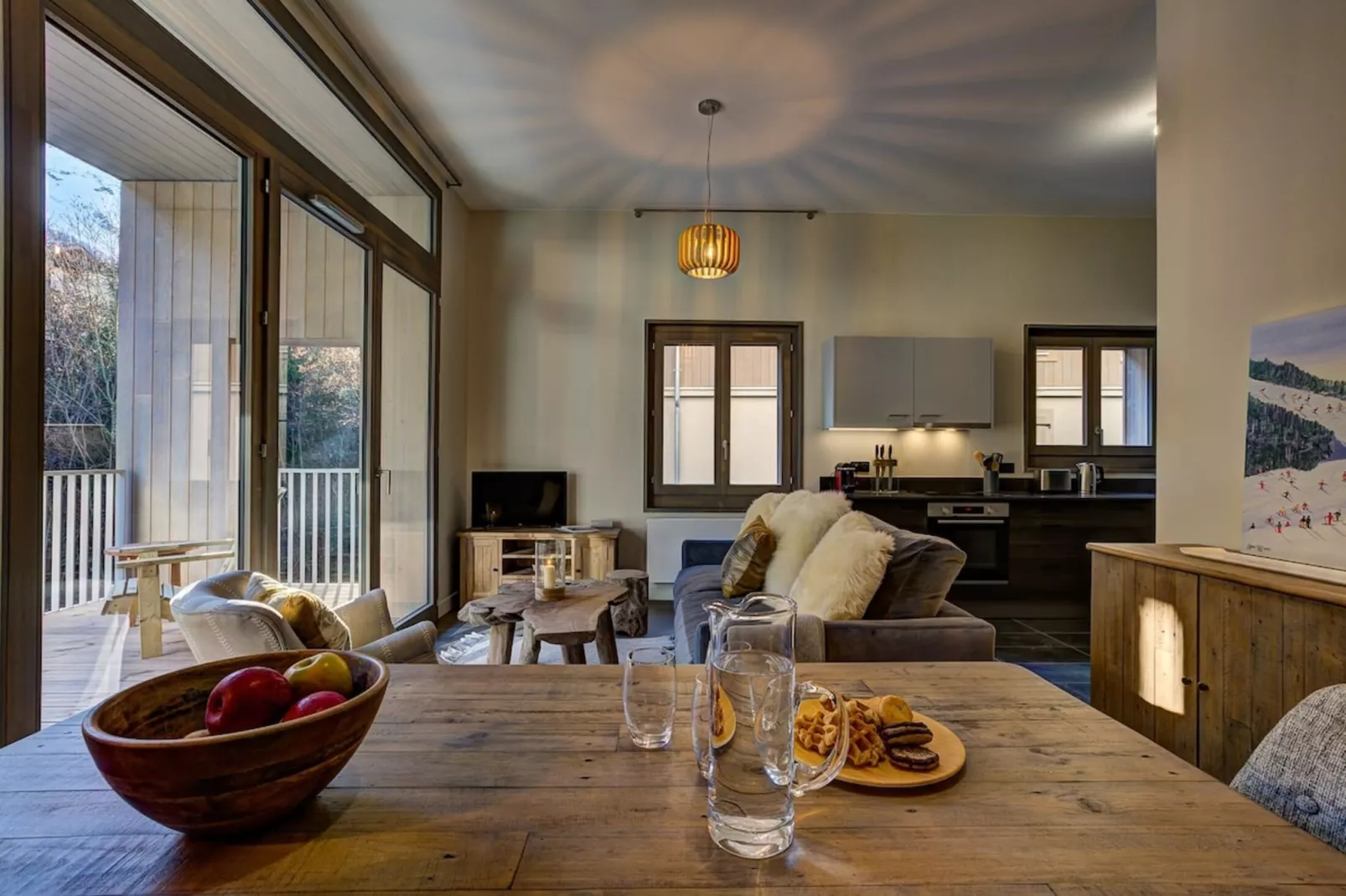 White Pearl C12-Wohnzimmer