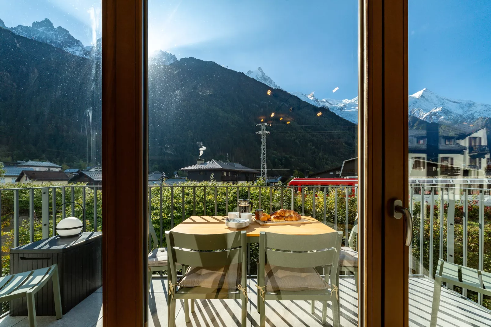 Blanc Mont Blanc 303-Terrasse/Balkon
