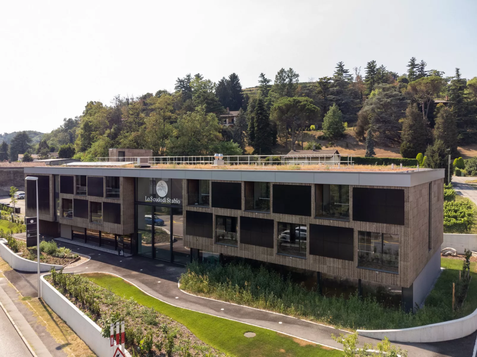 Lo Scudo di Stabio 1 Zi.Studio Süd.-Dehors