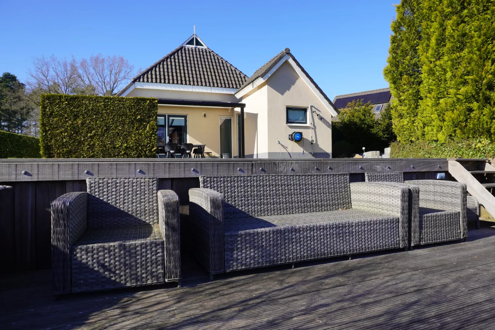 6 pers. Vosseberghuis Prestige met buitenspa-Terrace balcony