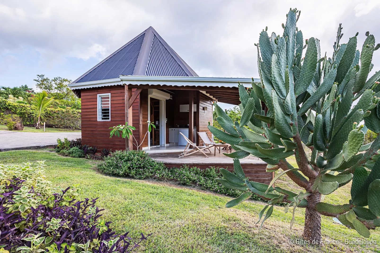 Paradise Bay Bungalow cosy bord de mer et piscine-Exterior in summer