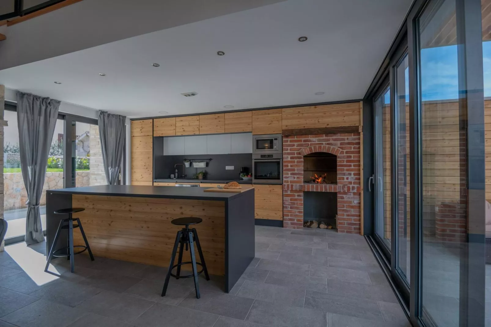 Luxury Villa Prolozac-Küche