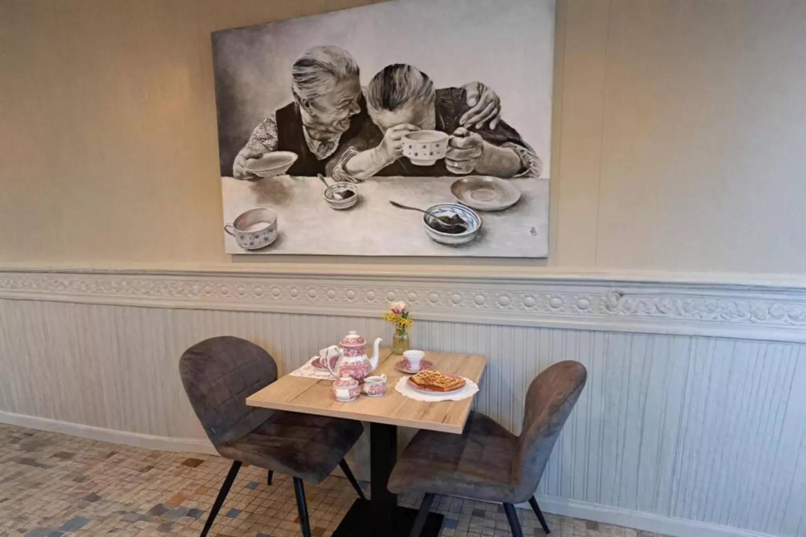 Au Coeur d'Alle - Triple Room with Bathroom