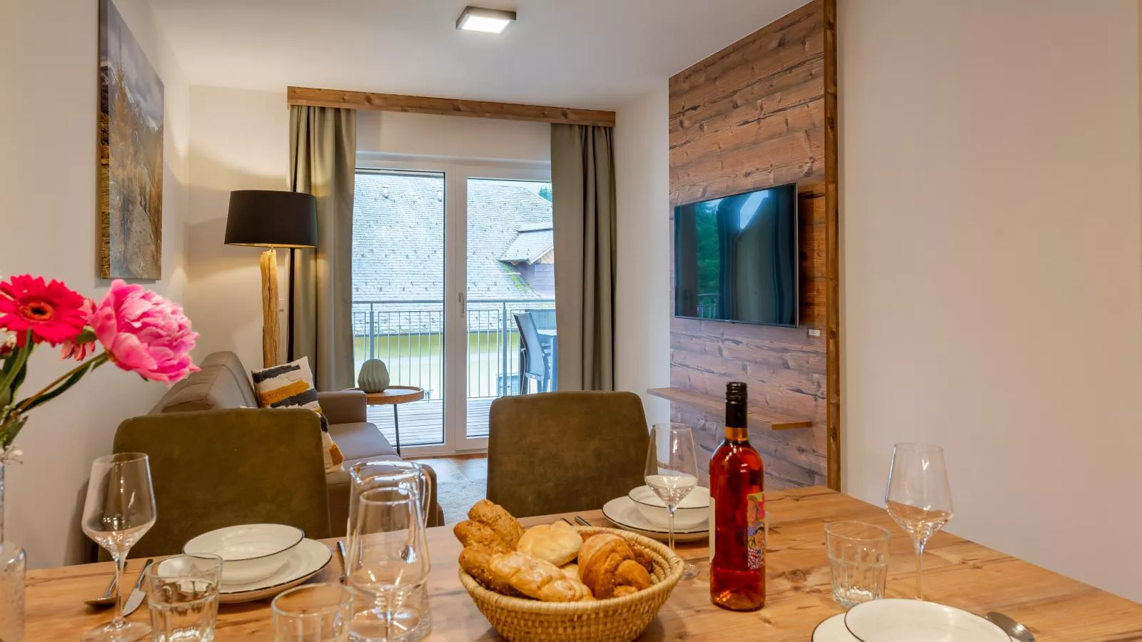 Ski Nature Apartment Lungau Top 14-Salle à manger
