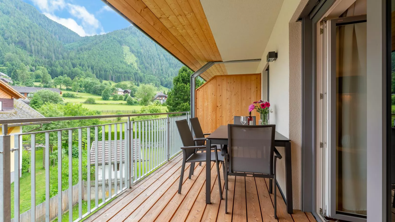Ski Nature Apartment Lungau Top 14-Balcon-terrasse
