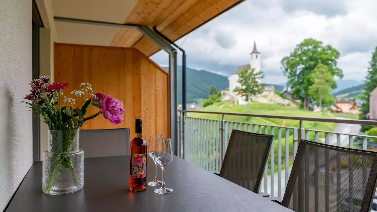 Ski Nature Apartment Lungau Top 14-Balcon-terrasse
