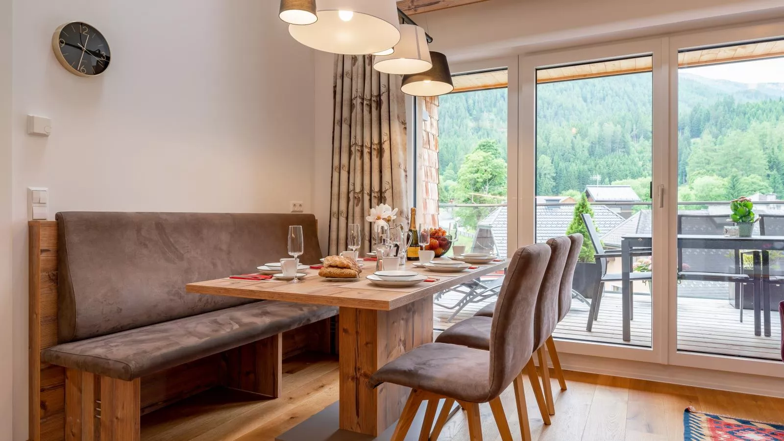 Ski Nature Apartment Lungau Top 18-Salle à manger