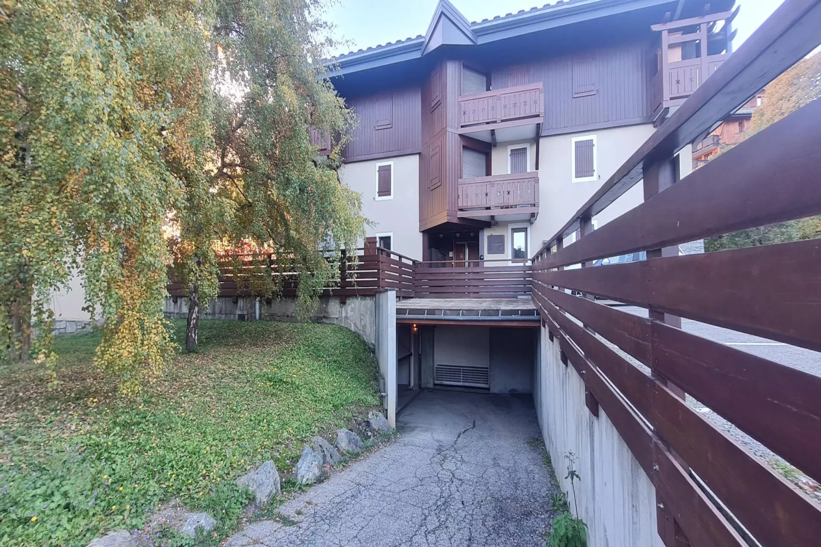 Chalets d'Or E N°216 -3P5-Außenbereich Sommer