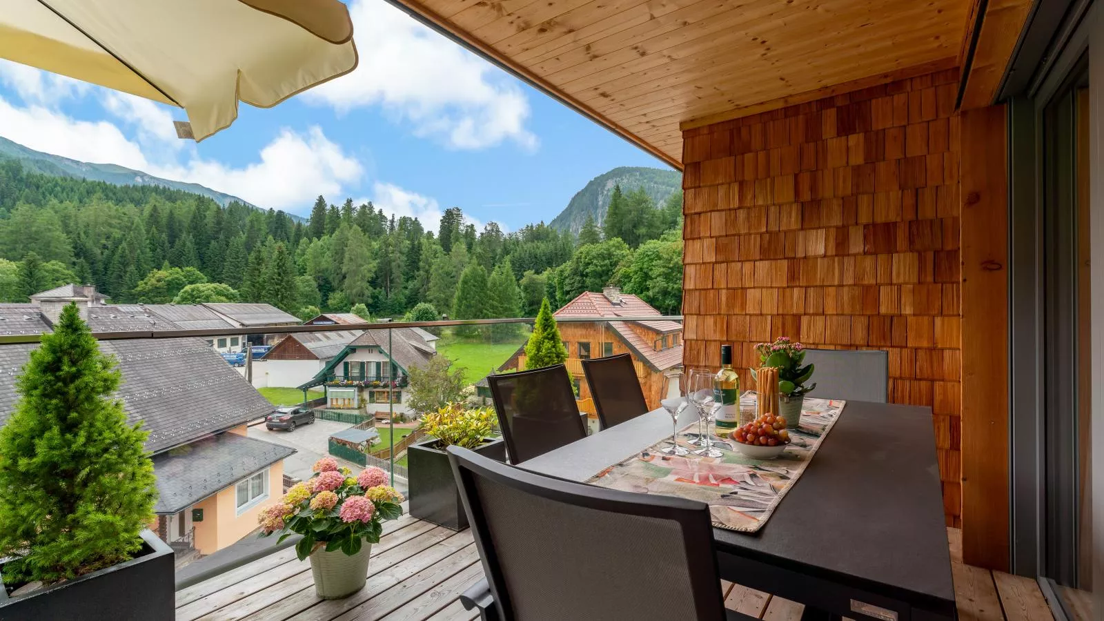 Ski Nature Apartment Lungau Top 18-Balcon-terrasse