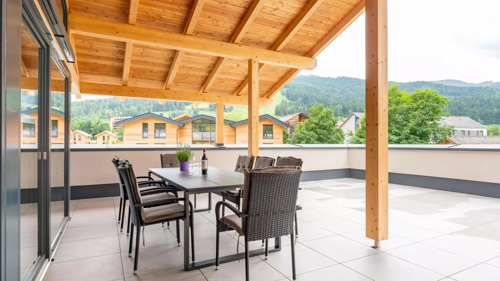 Luxury Sankt Lorenzen-Balcon-terrasse