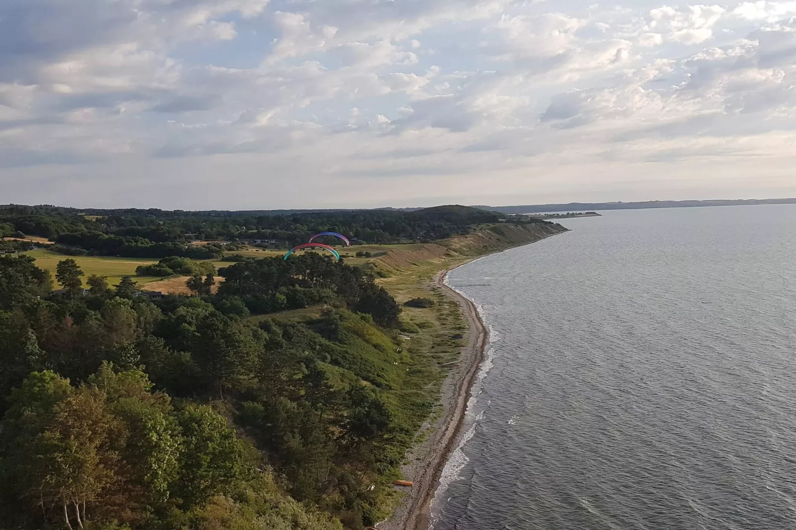 8 person holiday home in Knebel-Water view