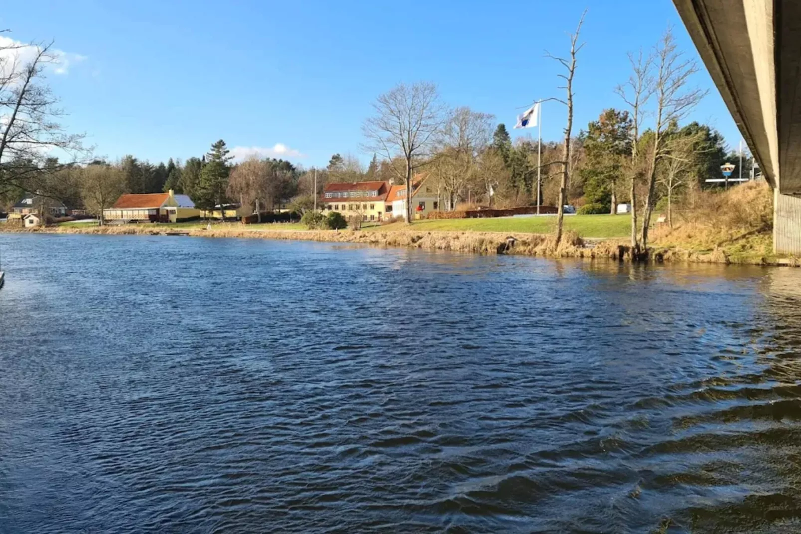 6 person holiday home in Fårvang-Water view