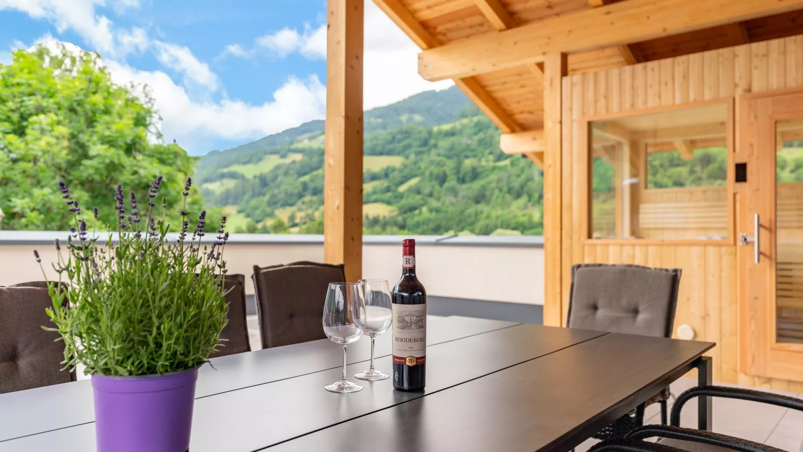 Luxury Sankt Lorenzen-Balcon-terrasse
