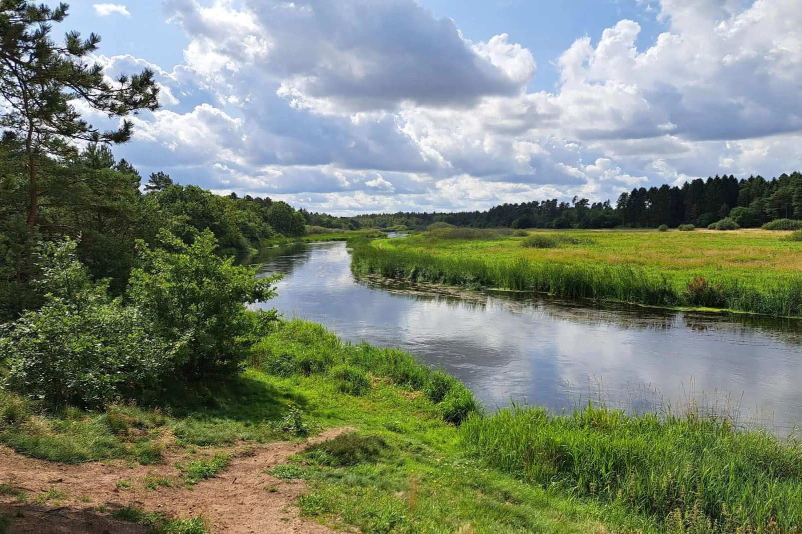 10 person holiday home in Fårvang-By Traum-Water view