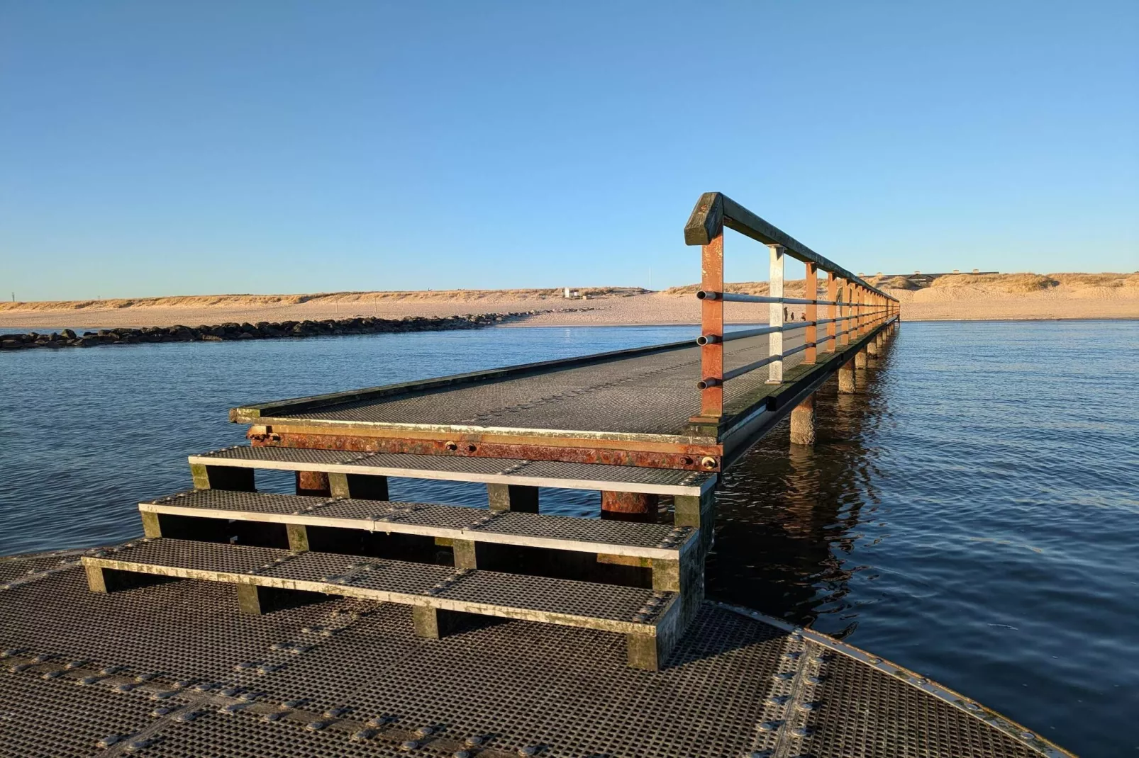 8 person holiday home in Blåvand-Water view