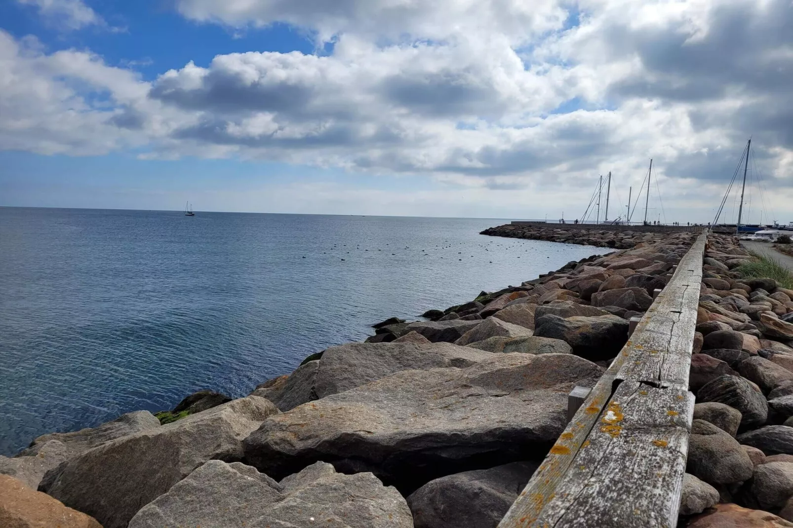 8 person holiday home in Sæby-By Traum-Water view