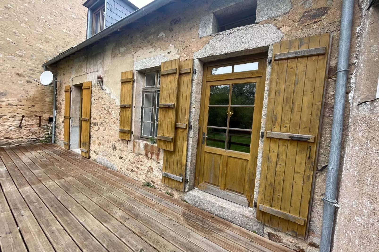 Maison de Vacances Gacogne-Terrasse / balcon