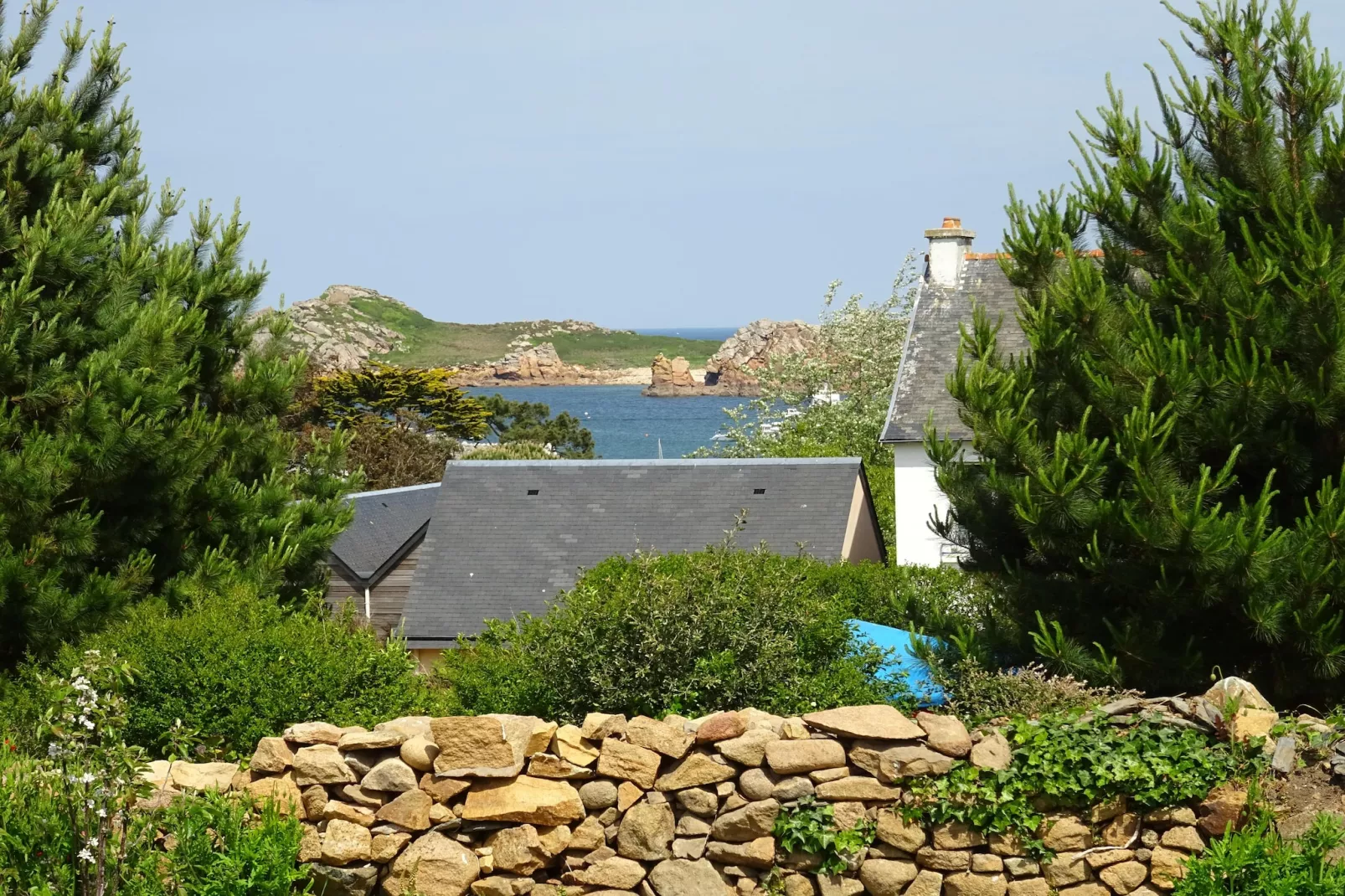 Holiday Home Plougasnou-Vue d'été