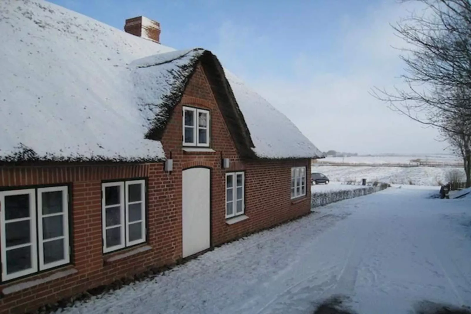 Fischerhütte-Außenbereich Winter