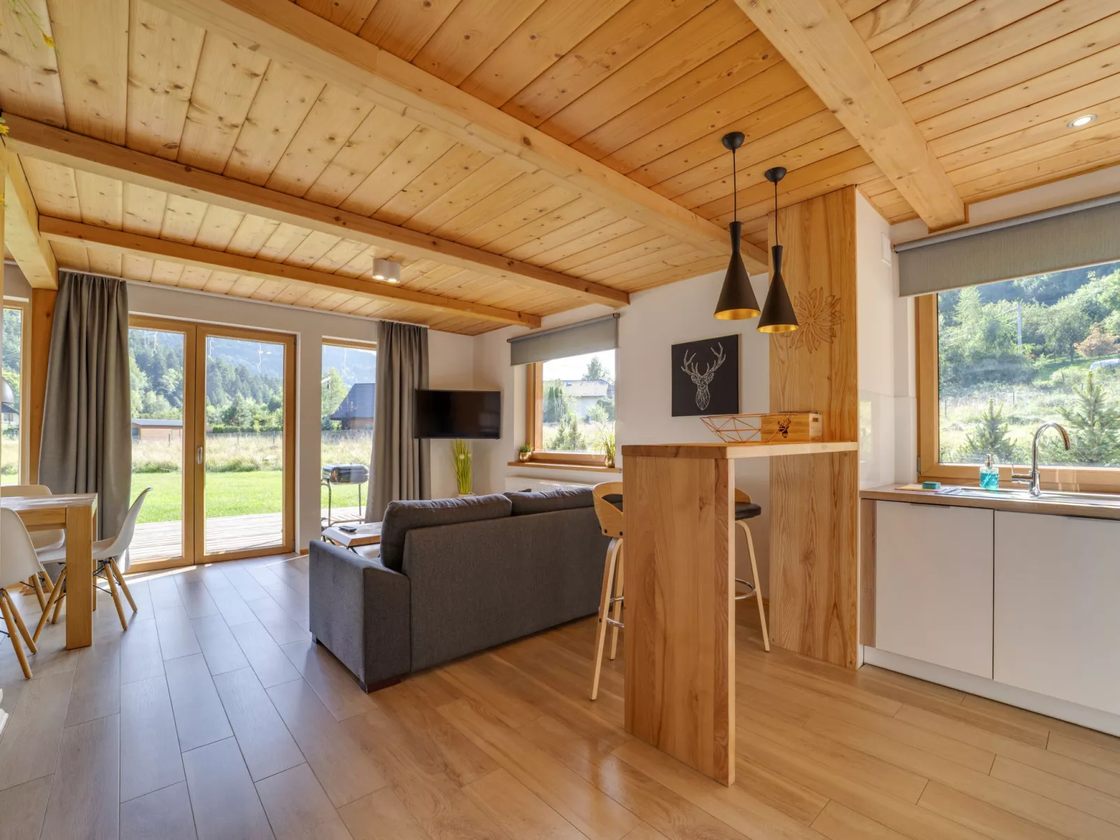 Chaty Pod Beskidkiem-Drinnen