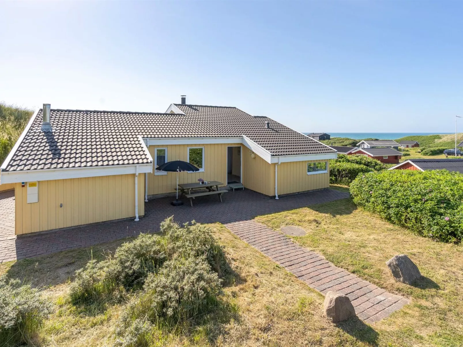 "Heidine" - 176m from the sea-Draußen