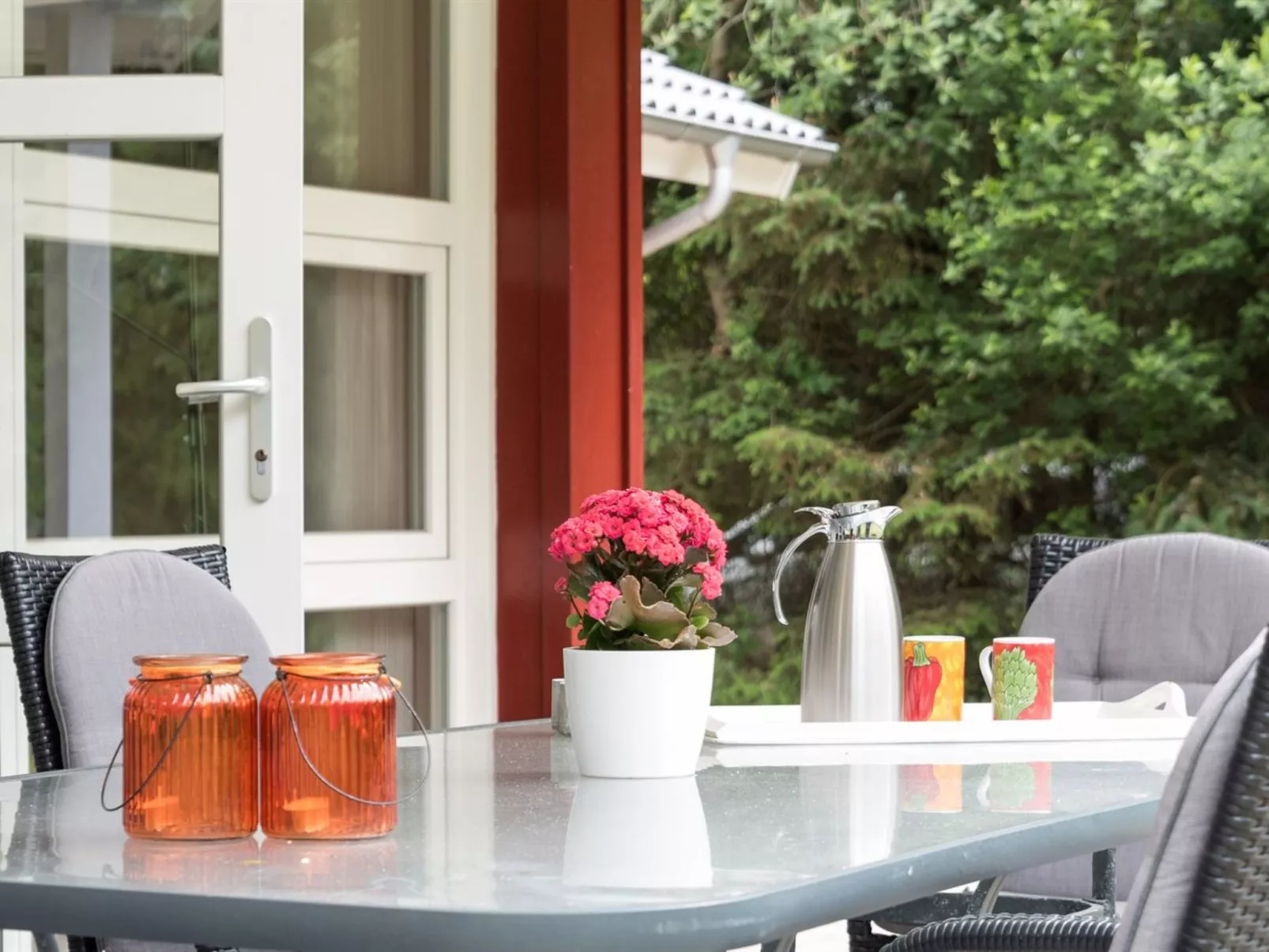 "Gundel" - 400m from the sea-Dehors