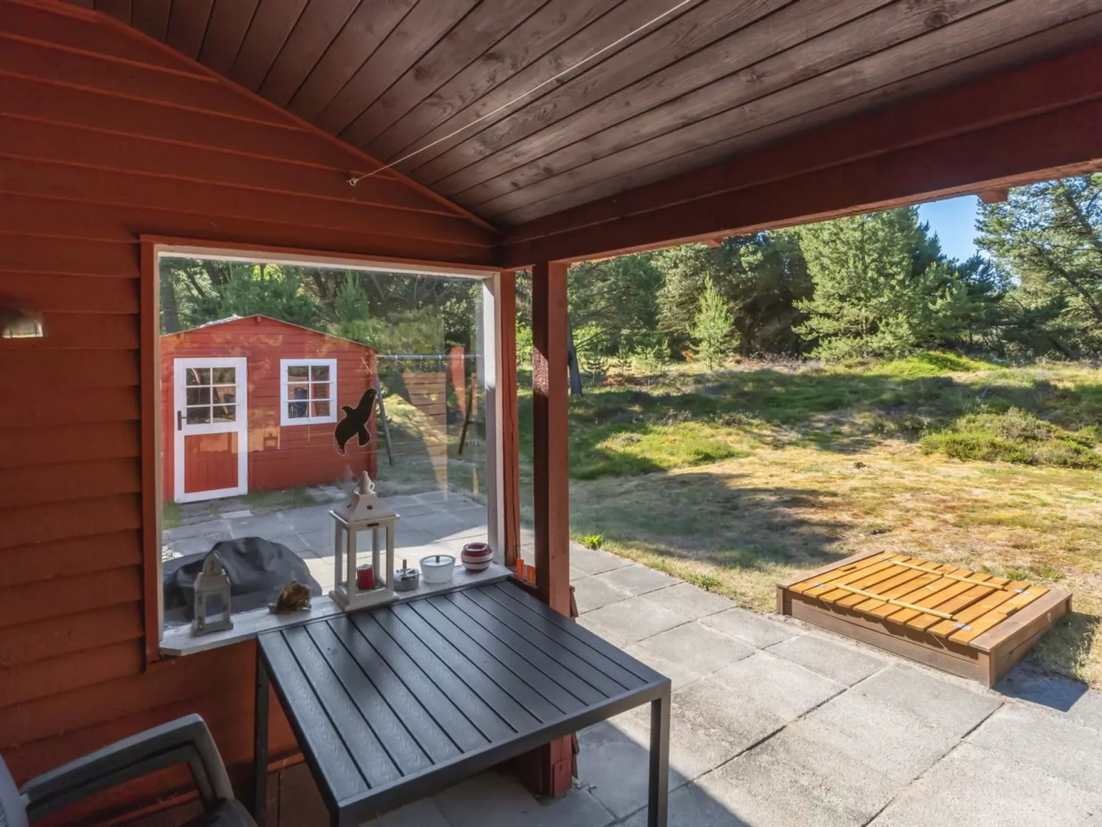 "Alflak" - 5.2km from the sea-Dehors