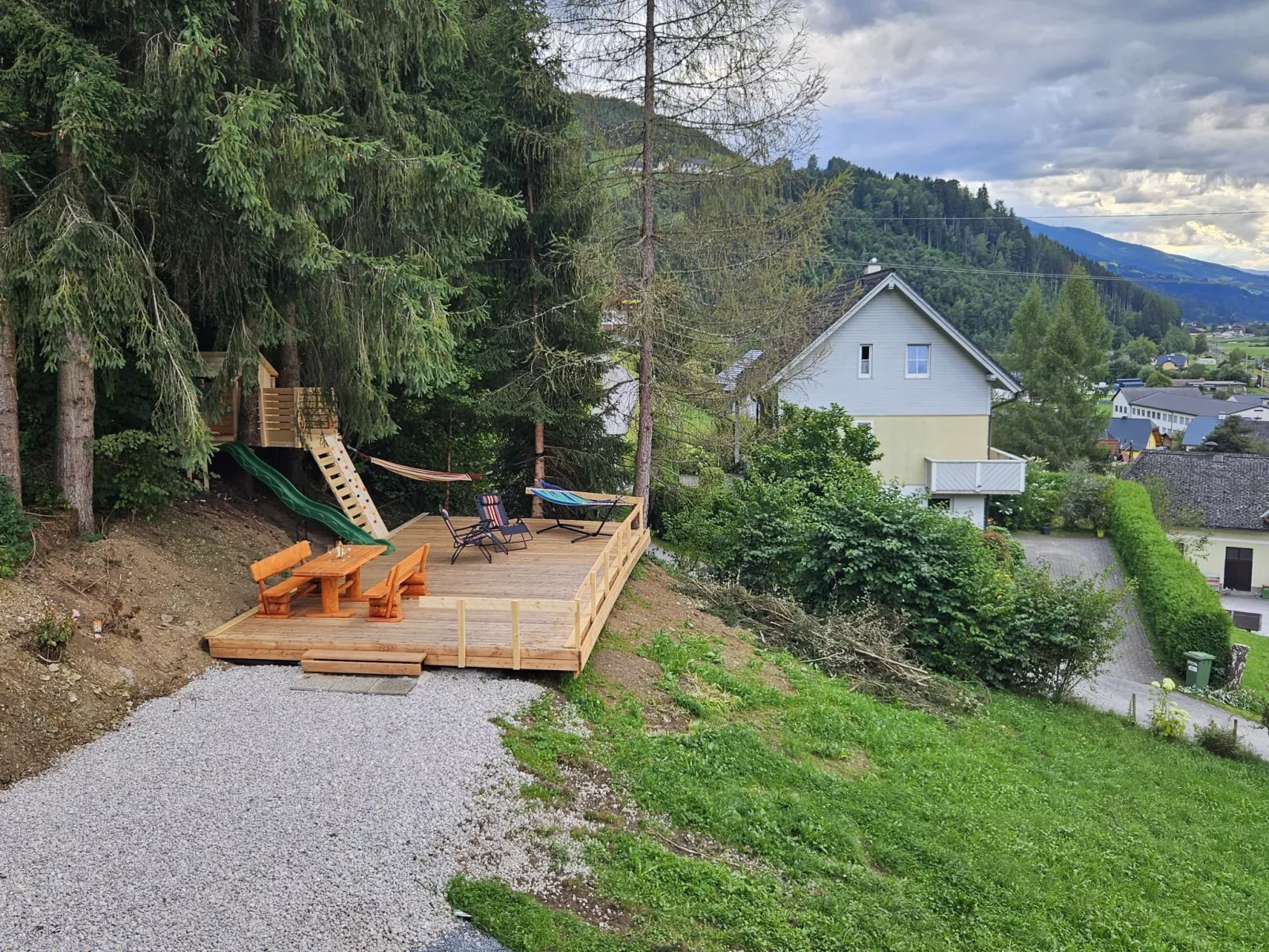 The Red Apartment-Outside