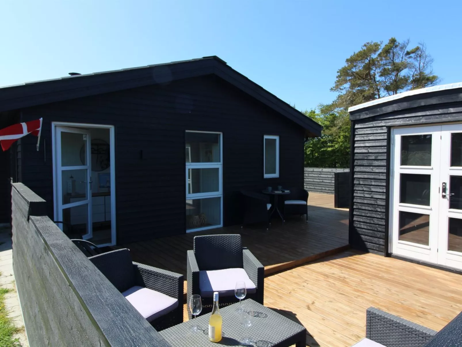 "Kamp" - 700m from the sea-Dehors