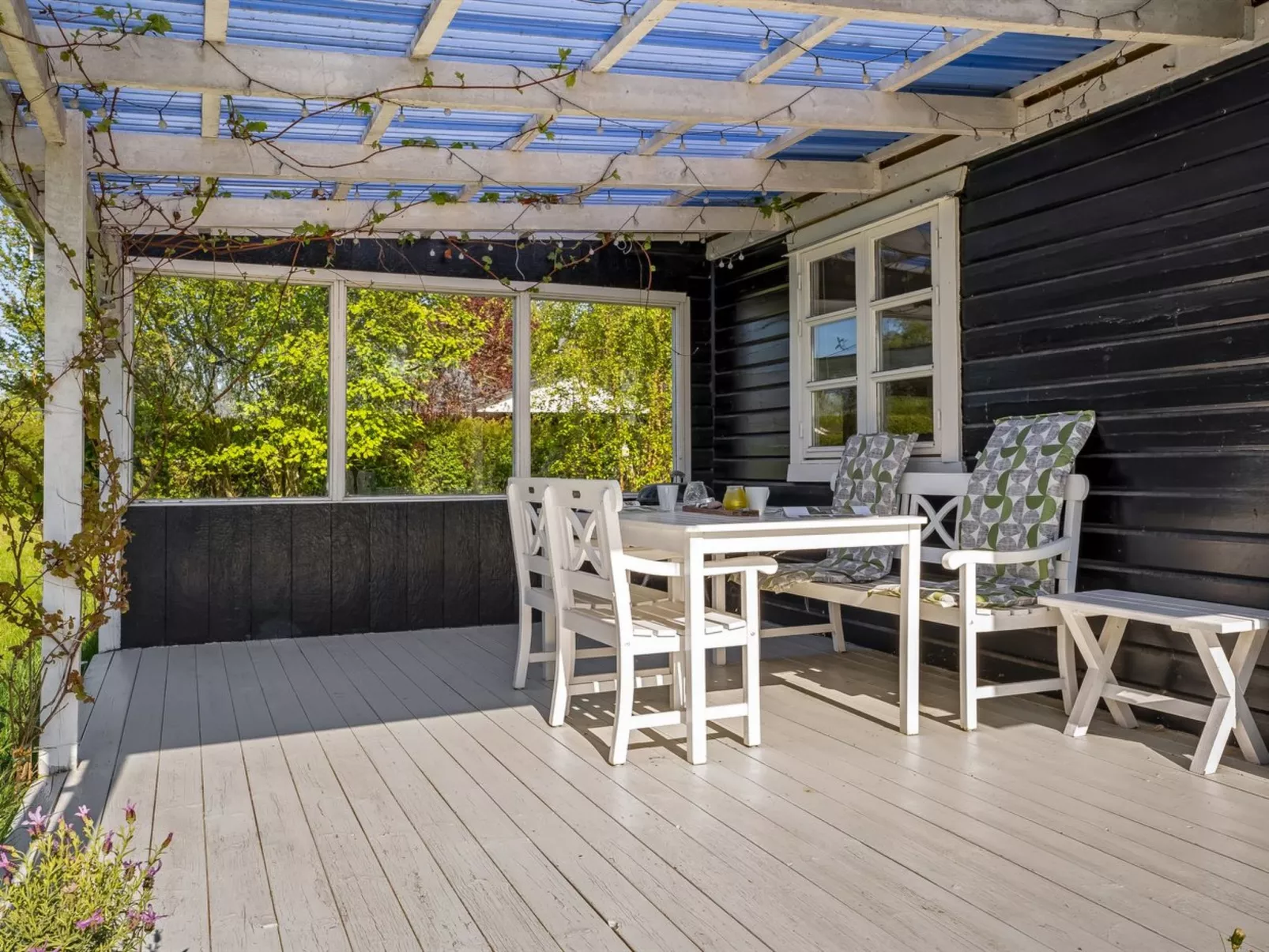 "Lamberthus" - 600m from the sea-Dehors