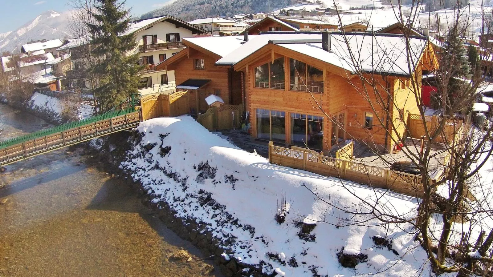 Luxury Lodge Kaprun Ost A-Außenbereich Winter