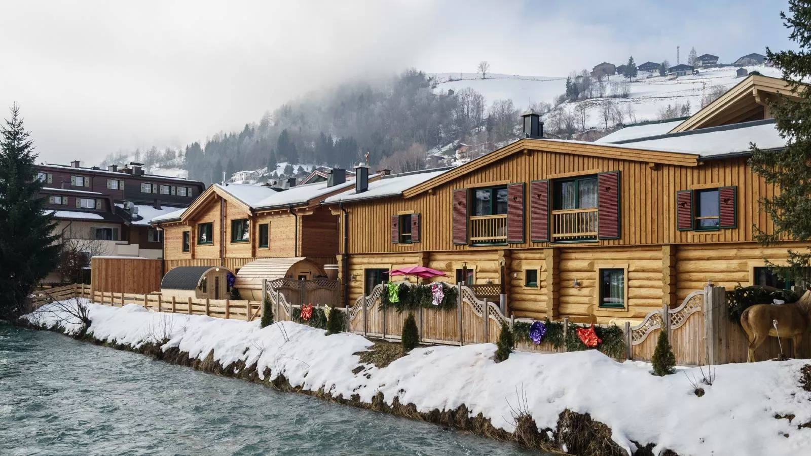 Nature Lodge Kaprun A-Exterior winter