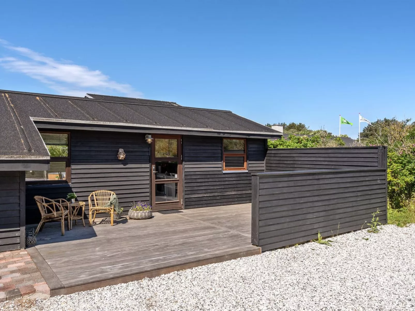 "Grubbe" - 600m from the sea-Dehors