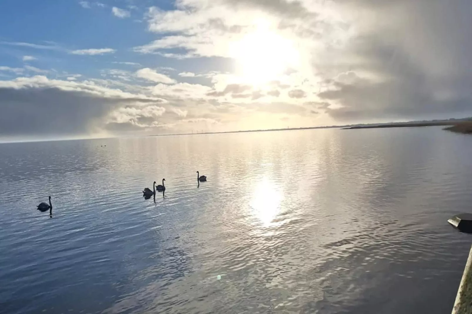 Maison de vacances pour 4 a Ringkøbing-By Traum-Vue sur l'eau