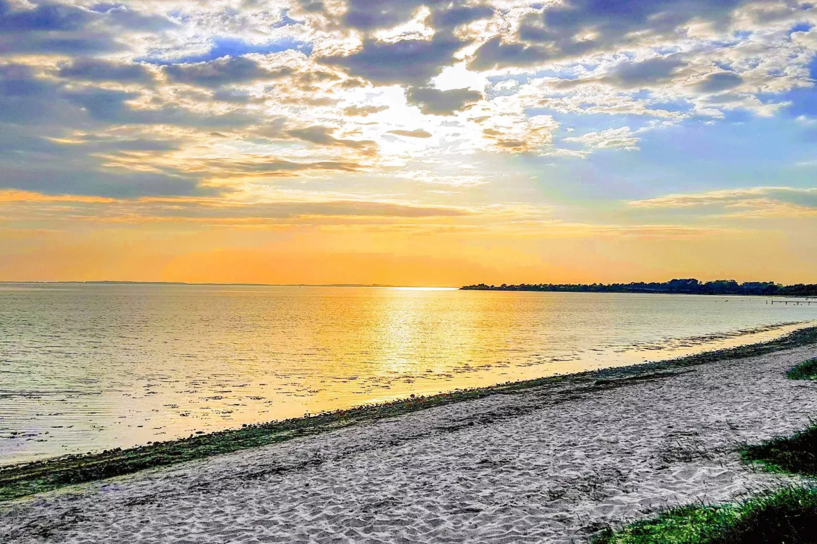 Strand Ruckzug in Kegnaes -- By Traum Ferienwohnungen-Wasserblick