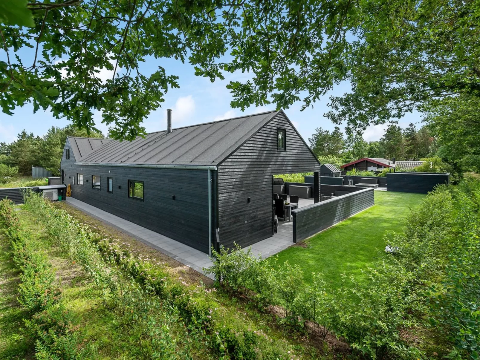 "Henrikke" - 500m to the fjord-Dehors