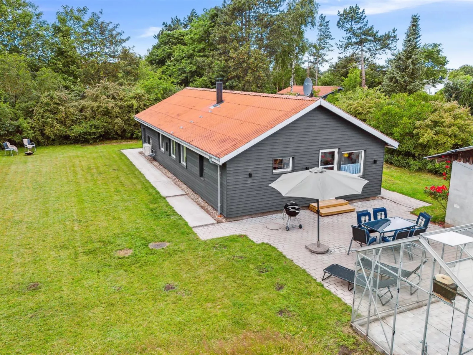 "Geske" - 3.2km from the sea-Draußen