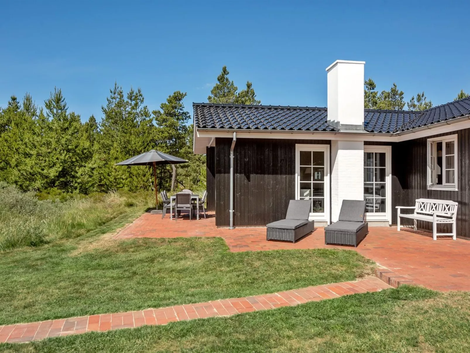 "Raili" - 1.5km from the sea-Dehors