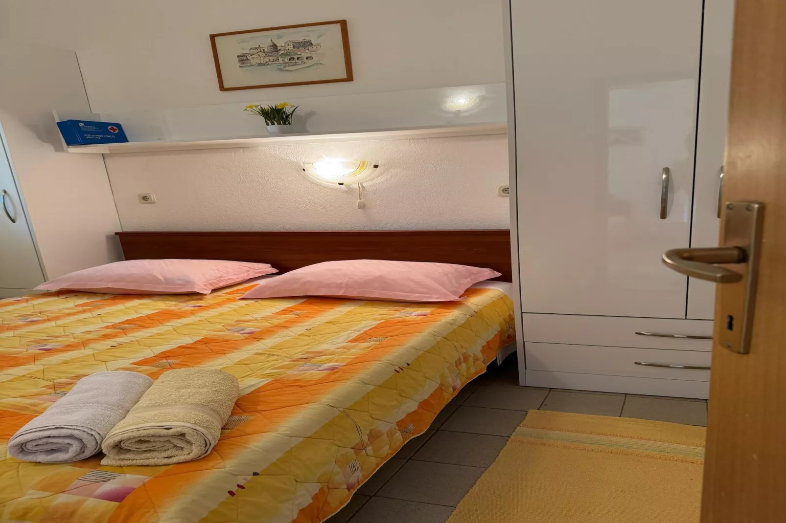 Apartments Magdalena - Bungalow with terrace (A1)-Bedroom