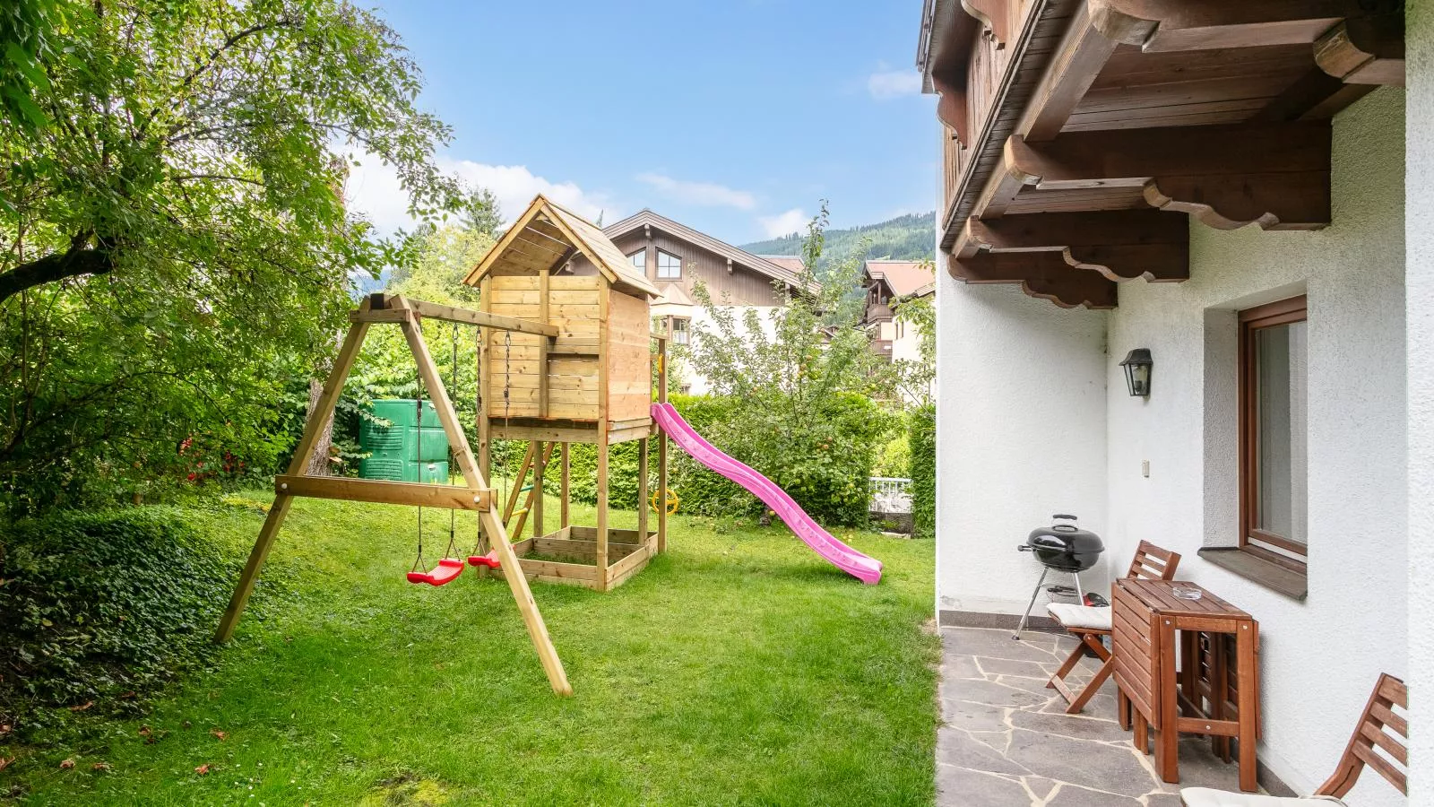 Residenz an der Ache-Garten Sommer