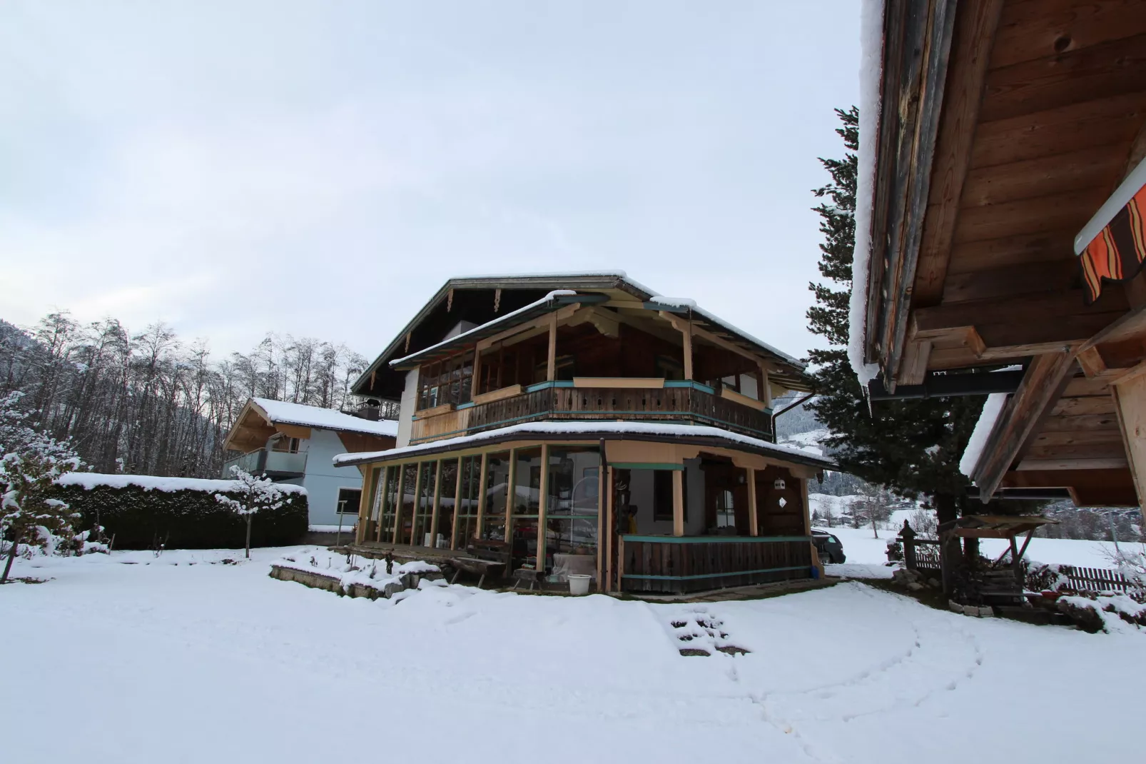 Ferienwohnung Erika-Exterior winter