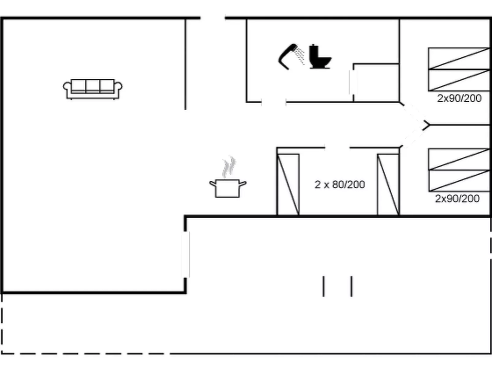 "Amine" - 300m to the fjord