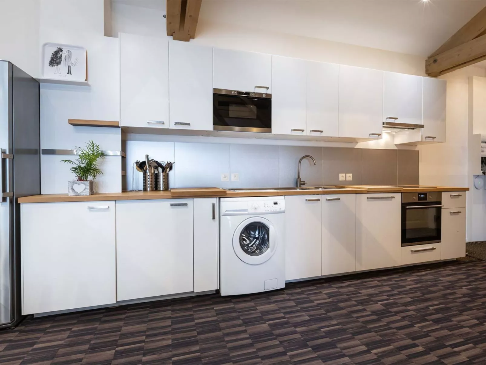 Chalets Les Amis-Drinnen