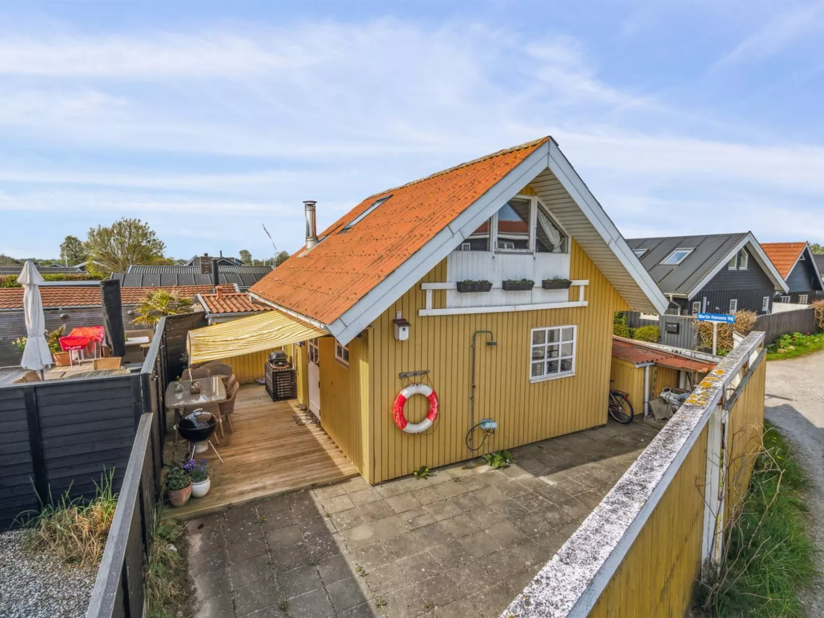 "Asgerd" - 20m from the sea-Dehors