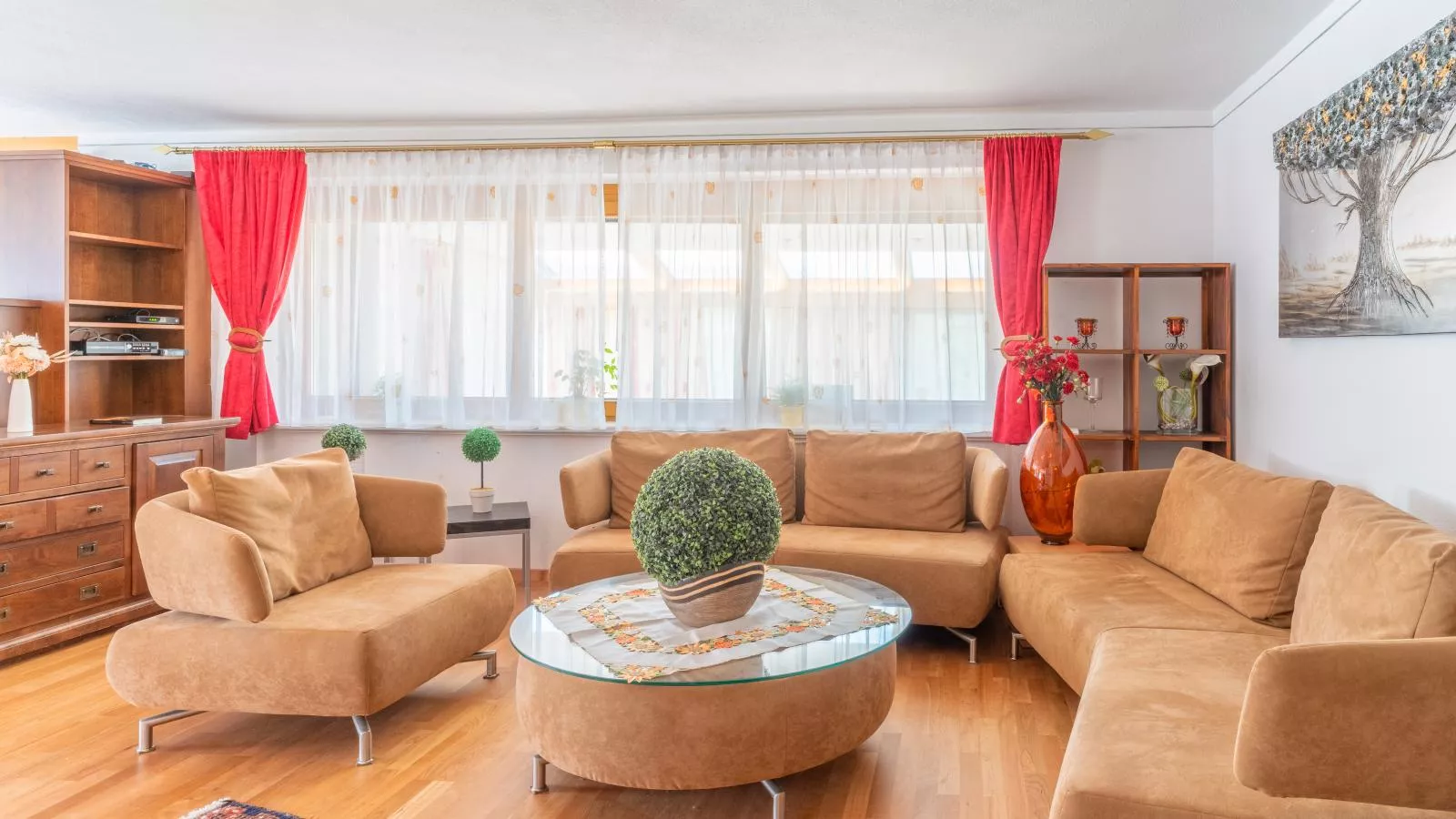 Haus am Bad-Living room
