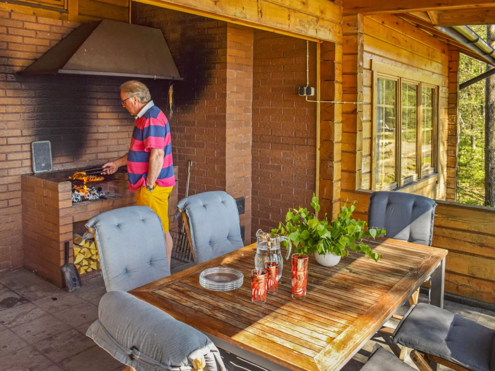 Villa kukkapää-Dedans