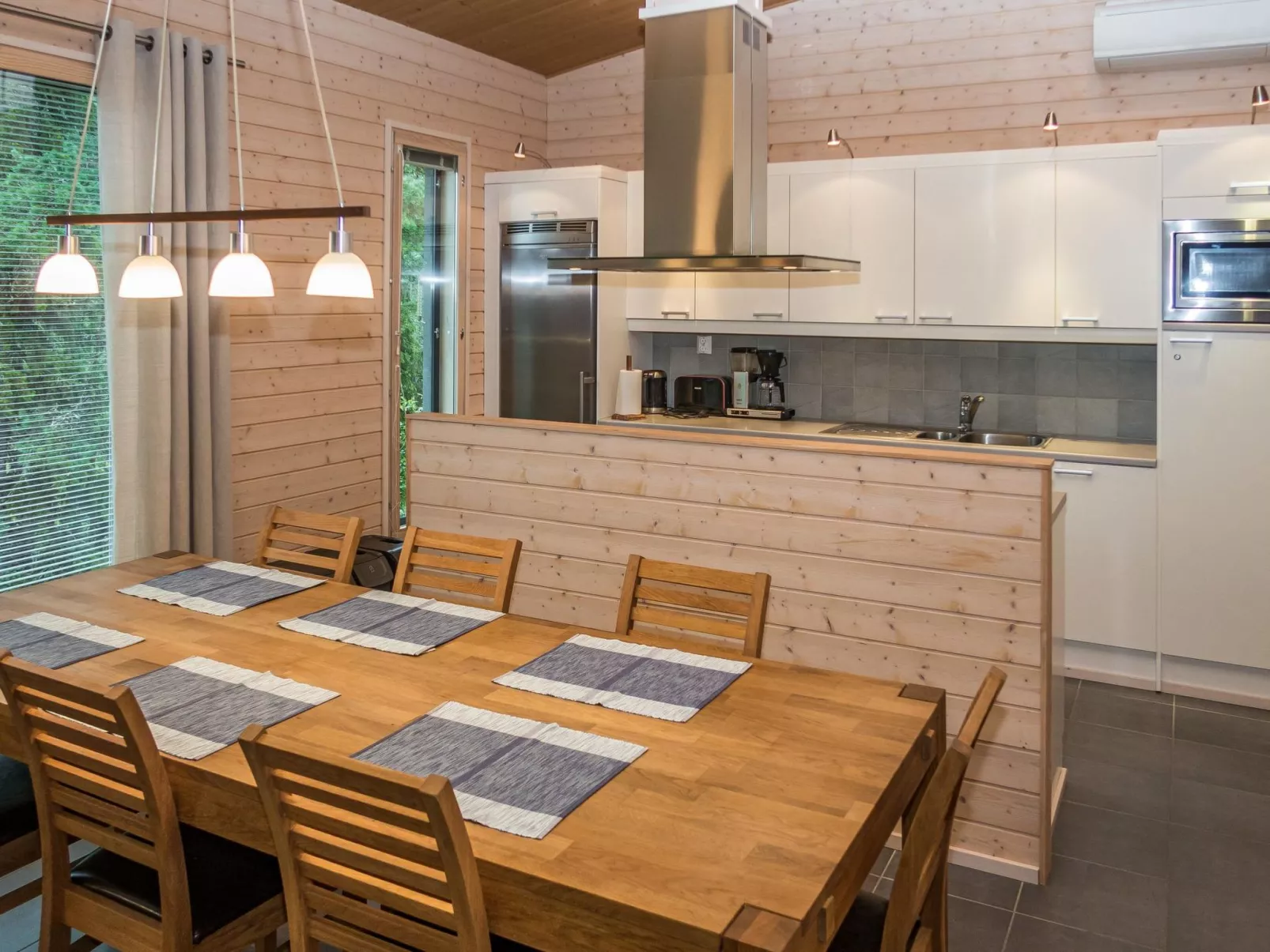 Villa lumimarja-Dedans