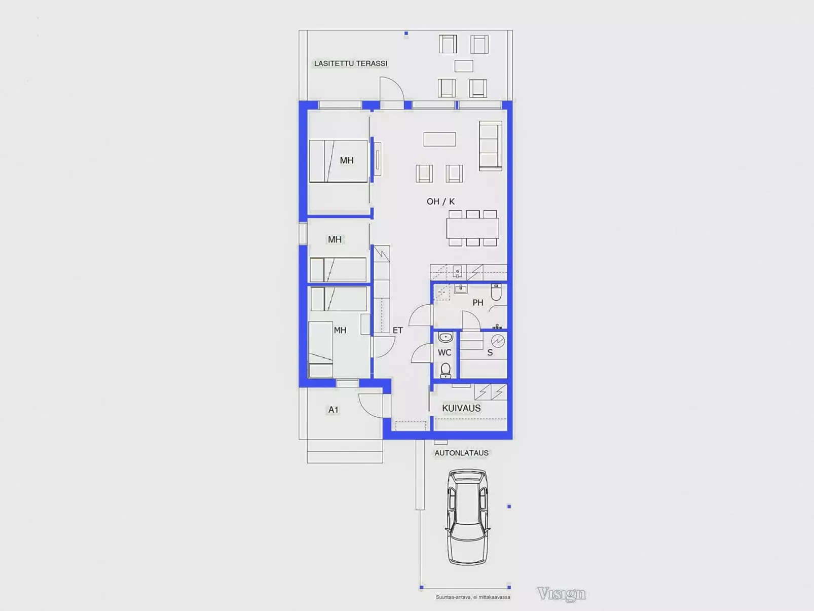 Vuokatin loiste 9 a1-Drinnen