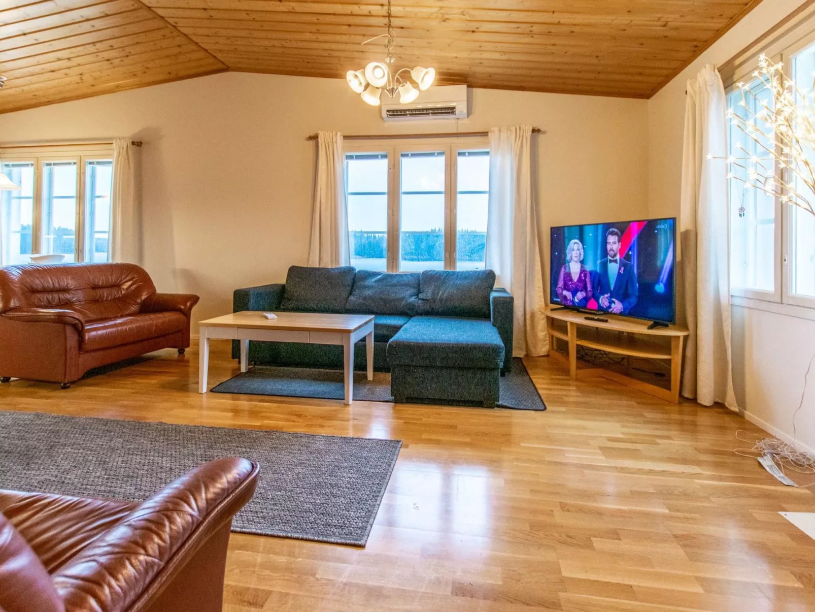 Villa ruutana-Dedans